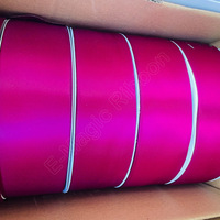 E-Magic Factory 196 Couleurs Ruban de satin double face de 2 pouces 100% Polyester Eternal Roses Design