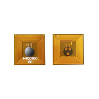 Mini étiquette NFC FPC 10*10mm 13.56Mhz, autocollant NFC, carte, étiquette intelligente programmable, autocollant adhésif, étiquette de sécurité FPC