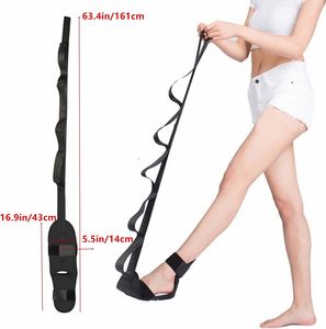 Gambe Strap da barella esercizi per plantare fascite del piede Achille tratto per lo Yoga Stretching legamento cinghia di allenamento cintura - Product Image 2