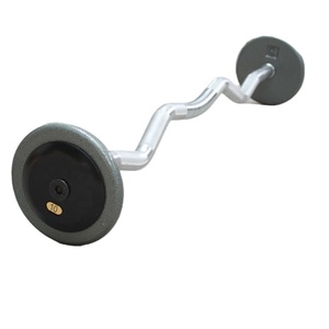 Juego de mancuernas de hierro fundido fijo para uso en gimnasio, pesas libres, juego de mancuernas para hornear, <span class=keywords><strong>precio</strong></span> competitivo - Product Image 1