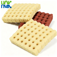 Feuille de mousse de silicone perforée haute élasticité, épaisseur et couleur personnalisables