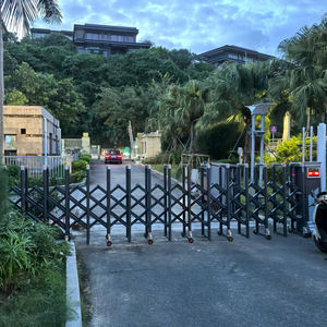 Cancelli Pieghevoli in Alluminio Hengbo Cancello Retrattile Automatico con Telecomando Cancello Scorrevole Elettrico Senza Binari - Product Image 4