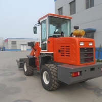Chargeuse sur pneus de 1,8 tonne, 58 kW, 0,8 m³, 4x4, compacte, diesel, pour travaux de construction, terrassement et manutention agricole