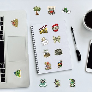 Paquete de 52 Pegatinas de Dinero de Dibujos Animados, Pegatinas de Vinilo Personalizadas, Impermeables, para Diario, Decoración, Papelería, Dinero en Efectivo - Product Image 5