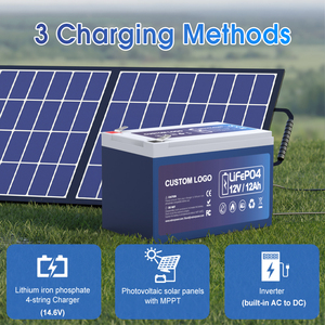 lifepo4 12v 12ah锂电池12v 12ah太阳能电池锂电池 - Product Image 5