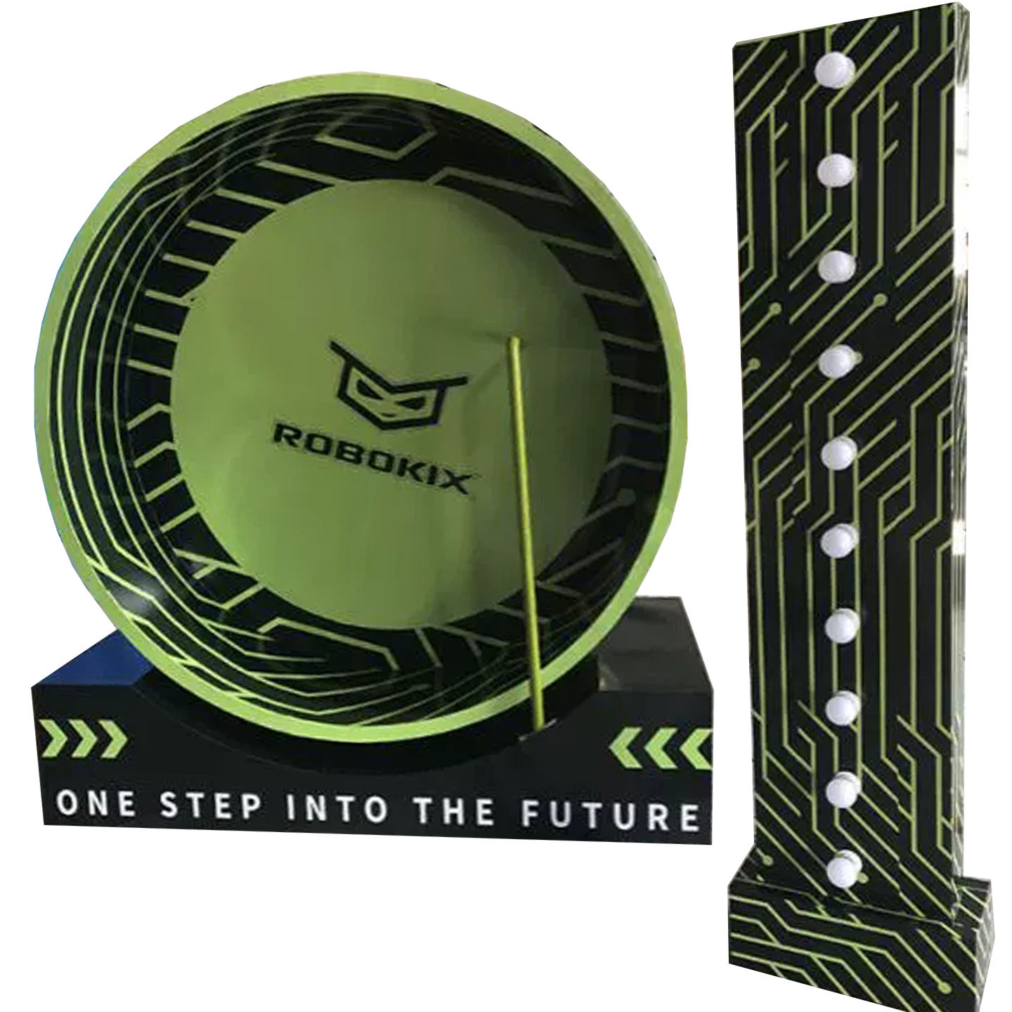 Rojo, incluyendo un conjunto de cajas de luz