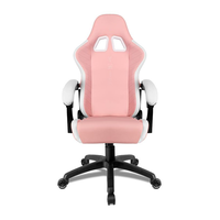 Chaise de jeu OEM confortable avec accoudoirs réglables, en cuir PVC, avec coussin cervical et repose-pieds, inclinable, pour la maison et le bureau