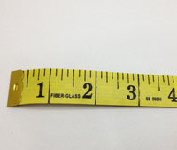 Ruban de Mesure en Plastique Souple Changrui FR-311 pour la Couture, 150*2CM, Coloré, pour la Confection, le Tricot et l'Artisanat Domestique (Vente en Gros)