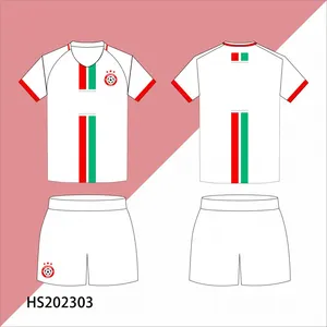 Hochwertige MENSCHLEIBBE Fußballbekleidung Fußballuniformen Jersey Fußballbekleidung für Erwachsene