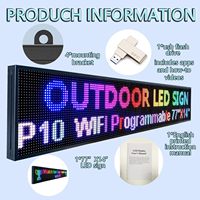 Letrero LED Interior Programable Personalizado a Todo Color, OEM/Agencia, Autoservicio, Control por Aplicación Digital, Video Wall Animado