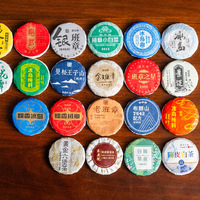 Thé Pu'er fermenté du Yunnan, en petits gâteaux pressés, vente en gros pour les magasins de thé, les cafés, les hôtels et les acheteurs de cadeaux
