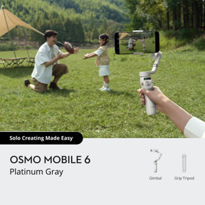 กิมบอลแบบพกพาสำหรับ <span class=keywords><strong>DJI</strong></span> <span class=keywords><strong>Osmo</strong></span> <span class=keywords><strong>Mobile</strong></span> <span class=keywords><strong>6</strong></span> ระบบกันสั่น 3 แกน สำหรับถ่ายวิดีโอแบบ Vlog แบบพับได้ - Product Image 6