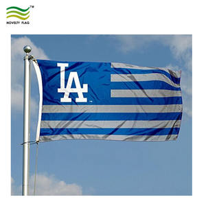 Banderas Personalizadas del Equipo de Béisbol de <span class=keywords><strong>los</strong></span> Dodgers de <span class=keywords><strong>Los</strong></span> Ángeles - Product Image 4