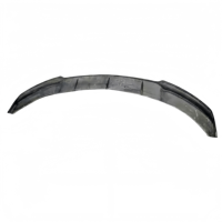 Kit d'accessoires de lèvre avant en fibre de carbone polie, installation facile, compatible avec BMW Série 4 F32 F33 F36 2013-2020