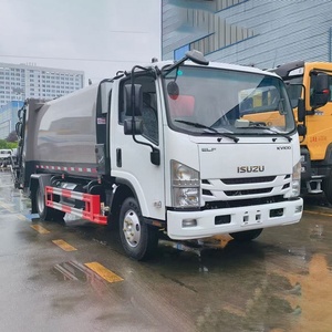 Camión de Compresión de Basura con Motor Diésel ISUZU KV100 4x2, Vehículo de Recolección y Eliminación de Residuos - Product Image 1