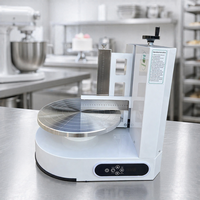 Machine à lisser les gâteaux électriques commerciale pour boulangerie, pour le polissage des gâteaux et le glaçage à la crème