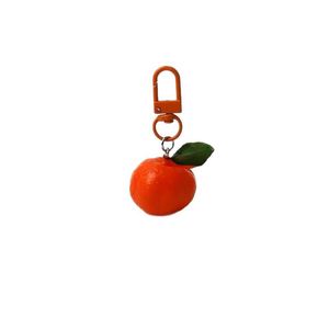 Lindo Llavero Naranja con Forma de Fruta, Adorno Colgante Pequeño, Joyería de Moda, Regalo para Mujeres y Niños - Product Image 6