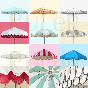 Sombrilla de Playa Plegable para Exteriores con Diseño Personalizado - Product Image 2