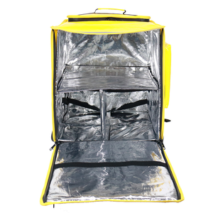 Bolsa de Reparto de <span class=keywords><strong>Comida</strong></span> Aislada, Plegable e Impermeable con Logotipo Personalizado Amarillo, Bolsa para Pizza, Bolsa para Repartidores de <span class=keywords><strong>Comida</strong></span> Caliente, Bolsa para Repartidores de <span class=keywords><strong>Comida</strong></span> - Product Image 5