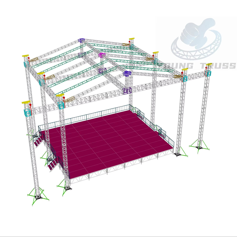 Factory Direct Aluminum Mobile Stage Spigot