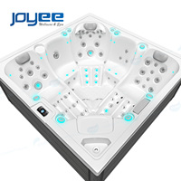 Bain à remous extérieur de 2,3 m, nouveau design, pour villa, hôtel, maison, spa JOYEE, bain à remous pour 5 personnes, spa extérieur tendance