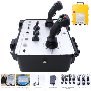 Miễn Phí Phụ Kiện 12V 24V Thủy Lực Phím Điều Khiển Xi Lanh Van Điều Khiển Không Dây Điều Khiển Từ Xa Bộ Dụng Cụ Cho Xe Tải Cần Cẩu - Product Image 3