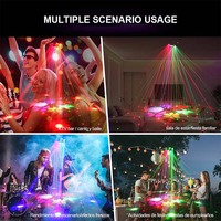 150W 4-in-1 RGBW 6-Arm Bee-Eye Moving Head LED mit Mustern DJ-Effekt Bühnenbeleuchtung für Disco Club Party Stroboskop