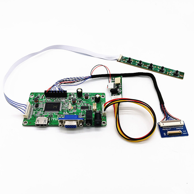 4K HD LVDS Controller Board for Pad 3 4 9.7' LP097QX1 SPA1 SPAV SPC1 2048x1536 EDP Signal 4 Lanes 51 Pins LCD Display Panel