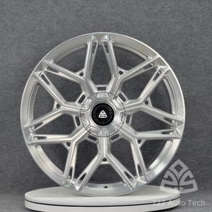Cerchi in Lega Forgiati Monoblocco 722Auto, Finitura Spazzolata Metallizzata, 19 20 21 22 Pollici, 5x112 5x120 5x127 per Audi Q7 Q8 <span class=keywords><strong>BMW</strong></span> <span class=keywords><strong>X7</strong></span> Mercedes GLS - Product Image 2