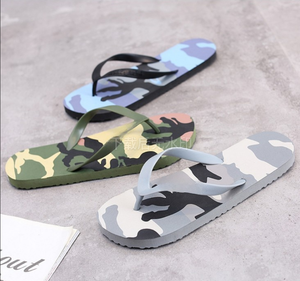 Wholesale New Design <strong>Men's</strong> Flip Flops Open Toe PE <strong>Slippers</strong> with Hard-Wearing Rubber Strand Plastiksandalen Printed Flipflops - Product Image 4