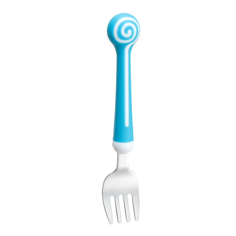 Forchetta blu lecca-lecca