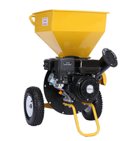 Couleurs personnalisées 212cc moteur Ducar Machine de jardin Mini broyeur de bois