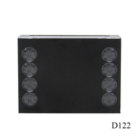 Palette de fard à paupières en plastique 38 couleurs palette de maquillage type push-pull emballage étui de fard à paupières carré