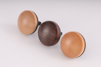 TopOne Diffuseur Parfum Voiture Luxe Bois Noyer Clip Ventilation Magnétique Huiles Essentielles Naturel Élégant Chic