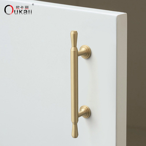 Oukali Sang Trọng Sản Phẩm Mới Nhà Cung Cấp Vàng Trang Trí Nội Xử Lý Brass Nội <span class=keywords><strong>Knobs</strong></span> Và Xử Lý - Product Image 6