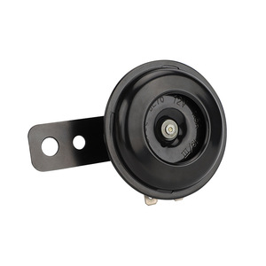 Klaxon de moto étanche E Mark 12V 120dB en fer, accessoire homologué ECE, pièces de rechange, haut-parleur <span class=keywords><strong>noir</strong></span>/argent pour Yamaha CF300 - Product Image 5