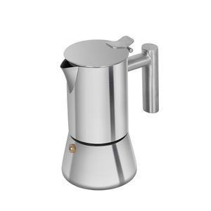 Производитель, небольшая портативная Двухстенная плита из нержавеющей стали, Кофеварка Эспрессо 200 мл, газовая электрическая - Product Image 1