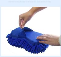 Éponge de lavage de voiture en chenille, bloc éponge doux et épaissi en microfibre en forme de 8, tampon de lavage pour voiture