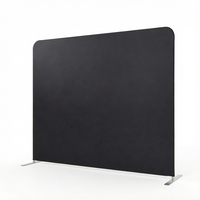 Support de bannière en tissu tendu personnalisé 10x8 pieds, toile de fond en aluminium, écran de présentation pour événements, mariages, commerce de détail