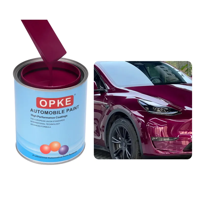 Automotive 2K dipinge i fornitori brillante Glitter viola effetto metallizzato riparazione Refinish Auto Auto 2k moto vernice Spray