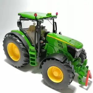 Modèle à échelle 1:32 de haute qualité de collection en alliage 6210R de tracteur de grande ferme pour cadeau d'affichage