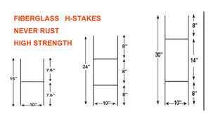 เสาไฟเบอร์กลาสไฟเบอร์กลาสไฟเบอร์กลาสที่มีความแข็งแรงสูงสำหรับสัญญาณในสนาม - Product Image 3