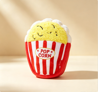 Jouets pour chiens qui font du bruit, pastèque pop-corn qui grince les dents, résistants aux morsures, pour chiens de petite et moyenne taille, fournitures pour animaux de compagnie