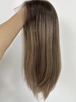 Perruque casher prête à être expédiée, 100 % cheveux humains Remy, dentelle transparente HD, sans colle, ligne de cheveux naturelle, pour la perte de cheveux