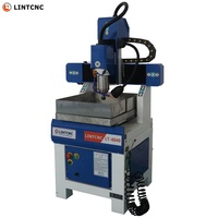 3030 4040 6060 Gietijzeren Structuur Mini Metaal Cnc Snijmachine Router Cnc 400*400Mm Staal Koper Aluminium Ijzer Metalen Snijder