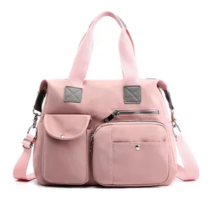 Sac à couches multifonction personnalisé OEM Sac à couches fourre-tout en nylon Sac étanche pour maman