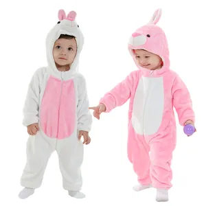 Tute per bambini neonato ragazzo inverno vestiti per animali pagliaccetti per bambini ragazza coniglietto costumi Cosplay all'ingrosso