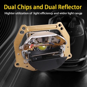 Sanvi New Arrival 58W Gold F50 Bi <b>LED</b> <b>Projector</b> Lens Headlight High Beam 6000K Color Temperature Universal Fitment 3 Series - Product Image 4