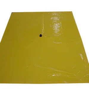 Escorredor de tarra-telhado de teto-gotejamento de tarpa resistente-amarelo