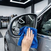 Paño de Limpieza de Microfibra Superabsorbente al por Mayor, Paño Multiusos para Lavado de Autos sin Pelusa, 300GSM, 40x40cm